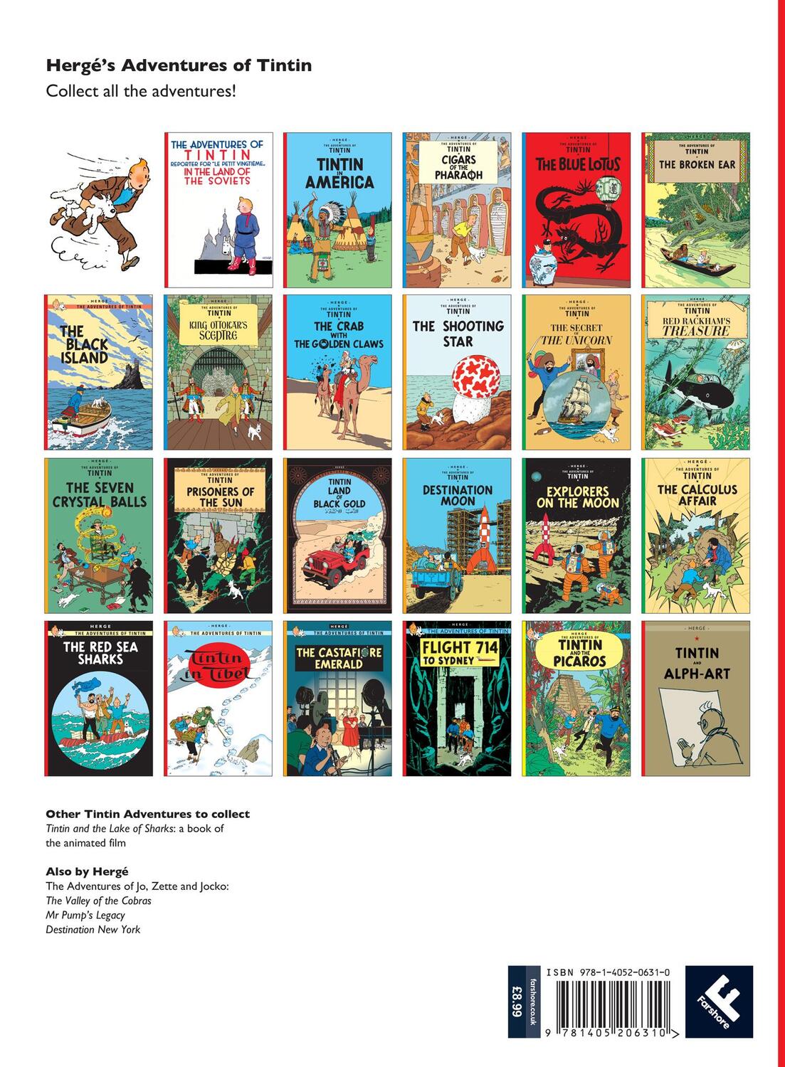 Rückseite: 9781405206310 | The Adventures of Tintin 19. Tintin in Tibet | Hergé | Taschenbuch