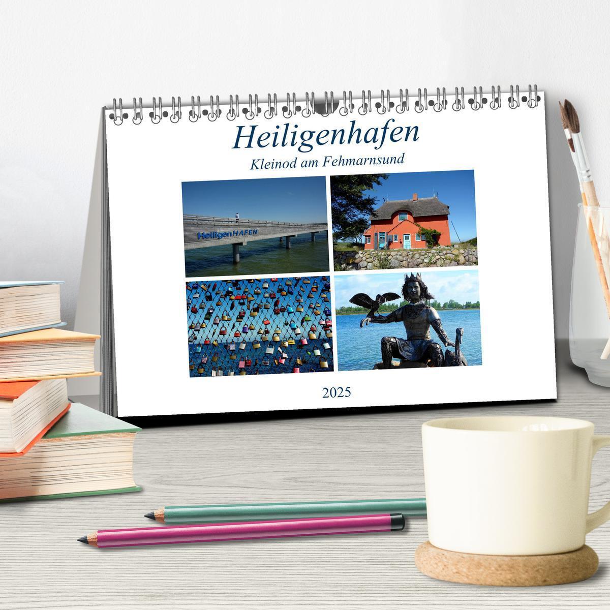 Bild: 9783435305889 | Heiligenhafen - Kleinod am Fehmarnsund (Tischkalender 2025 DIN A5...