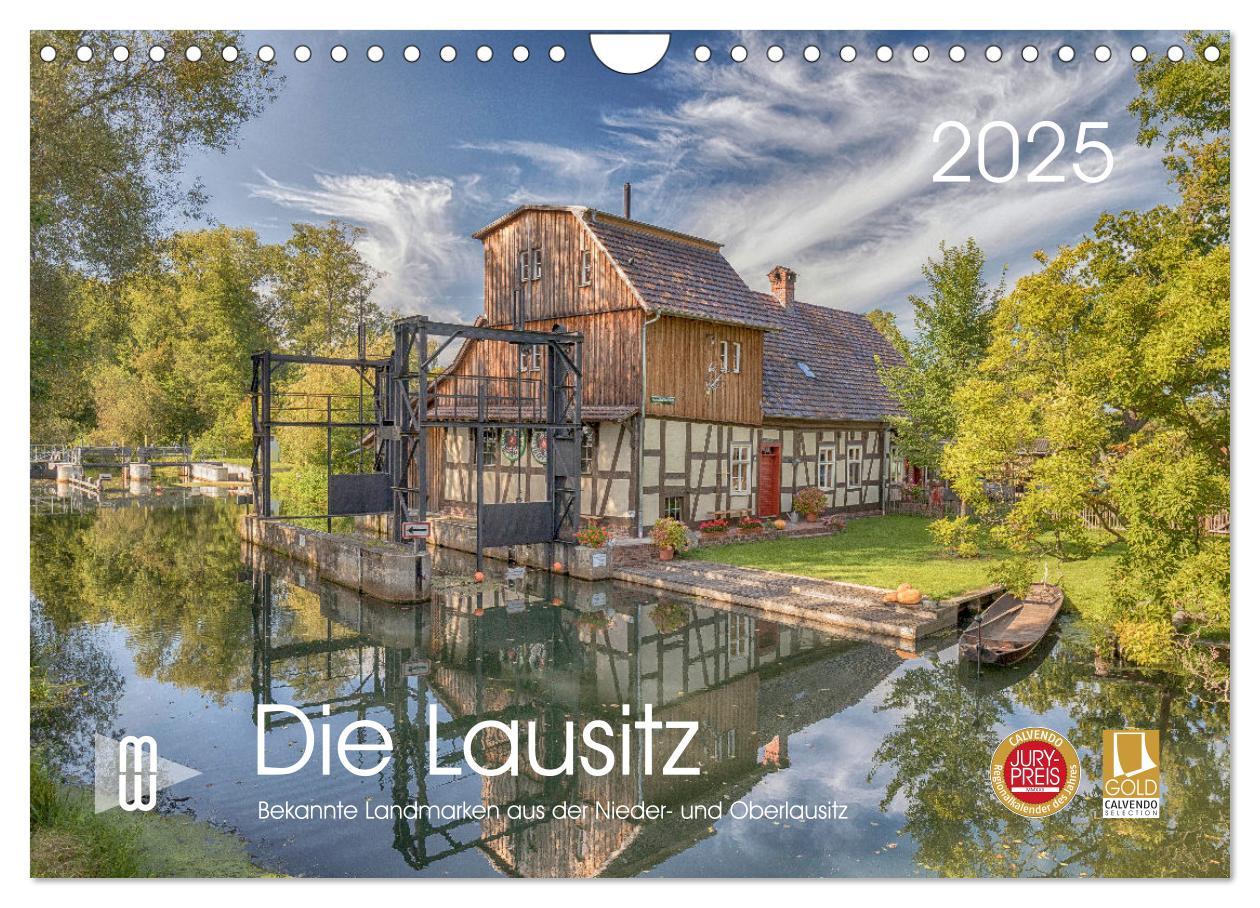 Cover: 9783383927812 | Die Lausitz - Landmarken der Nieder- und Oberlausitz (Wandkalender...