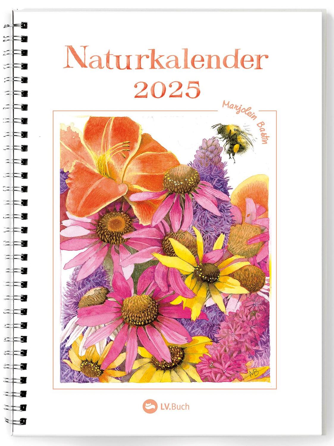 Cover: 9783784357799 | Naturkalender 2025 | Marjolein Bastin | Kalender | 128 S. | Deutsch