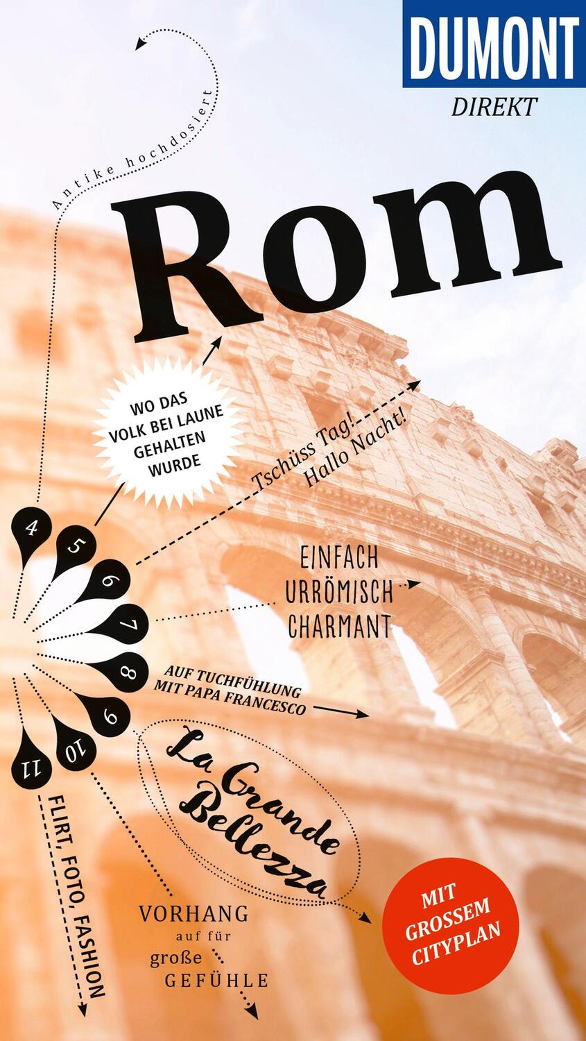 Cover: 9783616000800 | DuMont direkt Reiseführer Rom | Mit großem Cityplan | Caterina Mesina