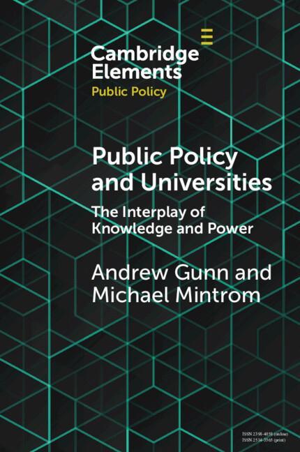 Cover: 9781108703666 | Public Policy and Universities | Michael Mintrom | Taschenbuch | 2022
