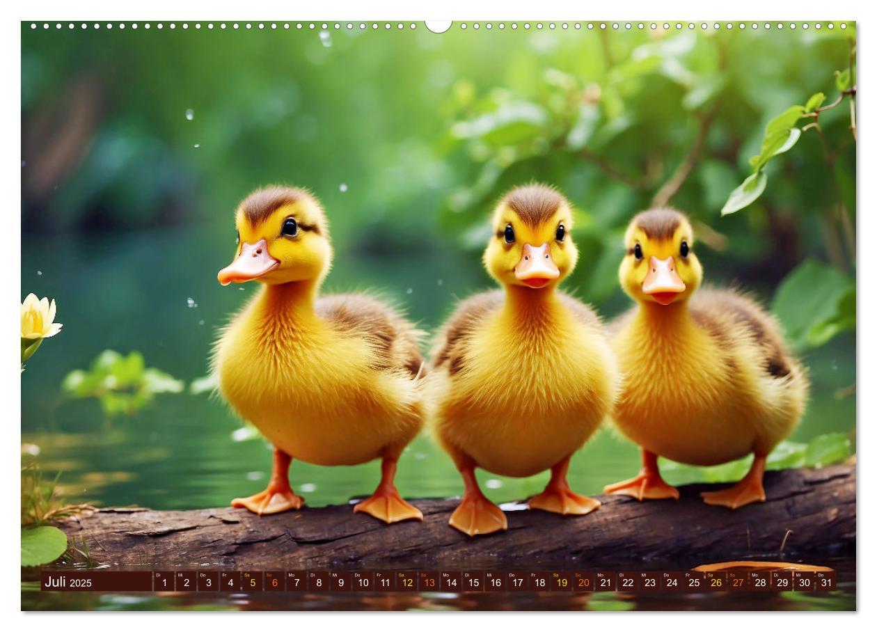 Bild: 9783435516650 | Tierkinder auf dem Land (Wandkalender 2025 DIN A2 quer), CALVENDO...