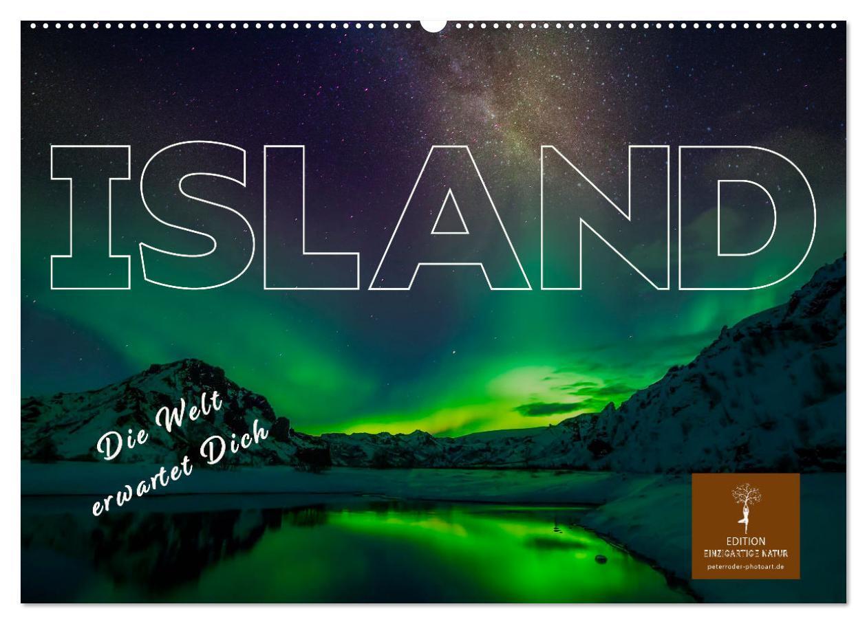 Cover: 9783675511484 | Island - die Welt erwartet Dich (Wandkalender 2024 DIN A2 quer),...