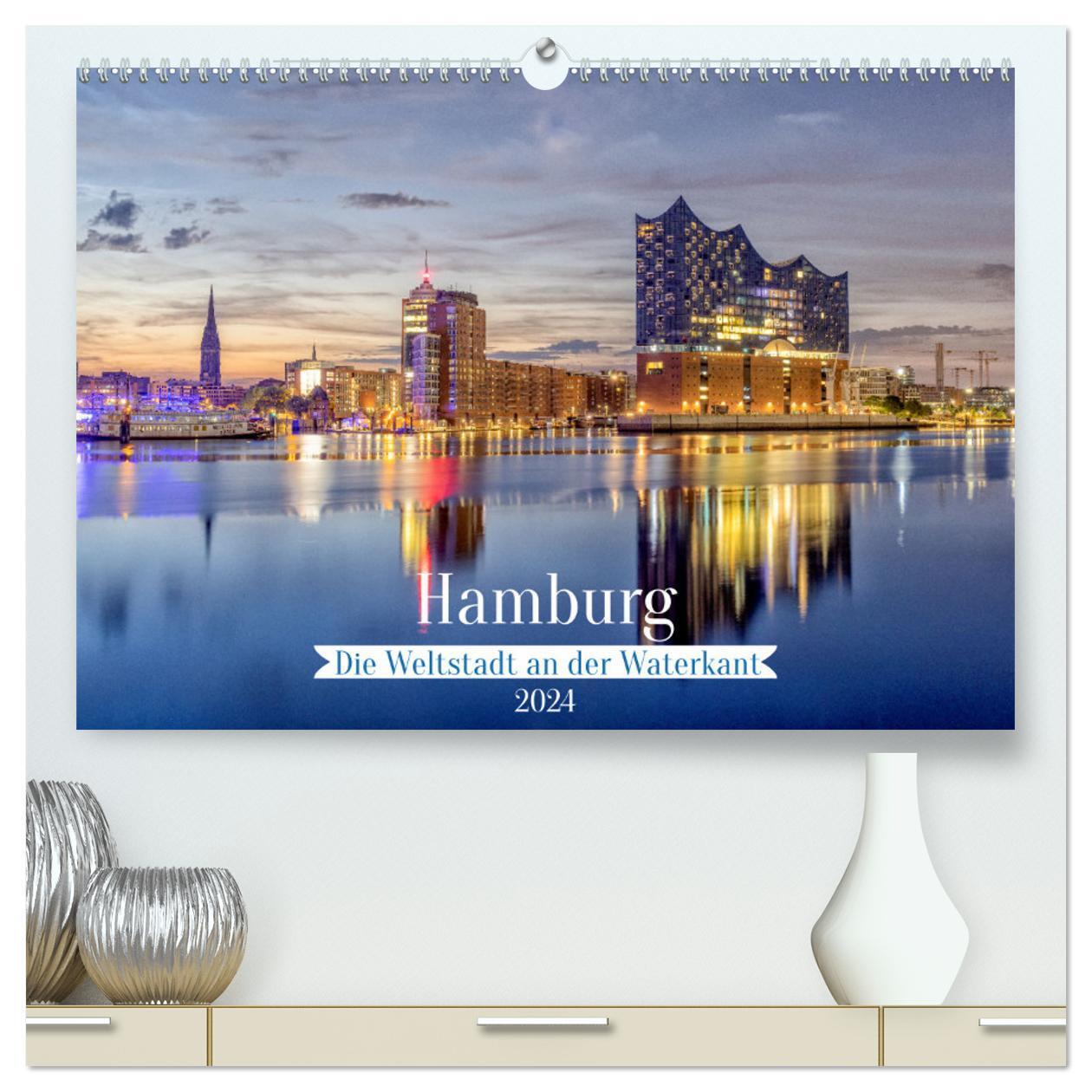 Cover: 9783383666452 | Hamburg - Die Weltstadt an der Waterkant (hochwertiger Premium...