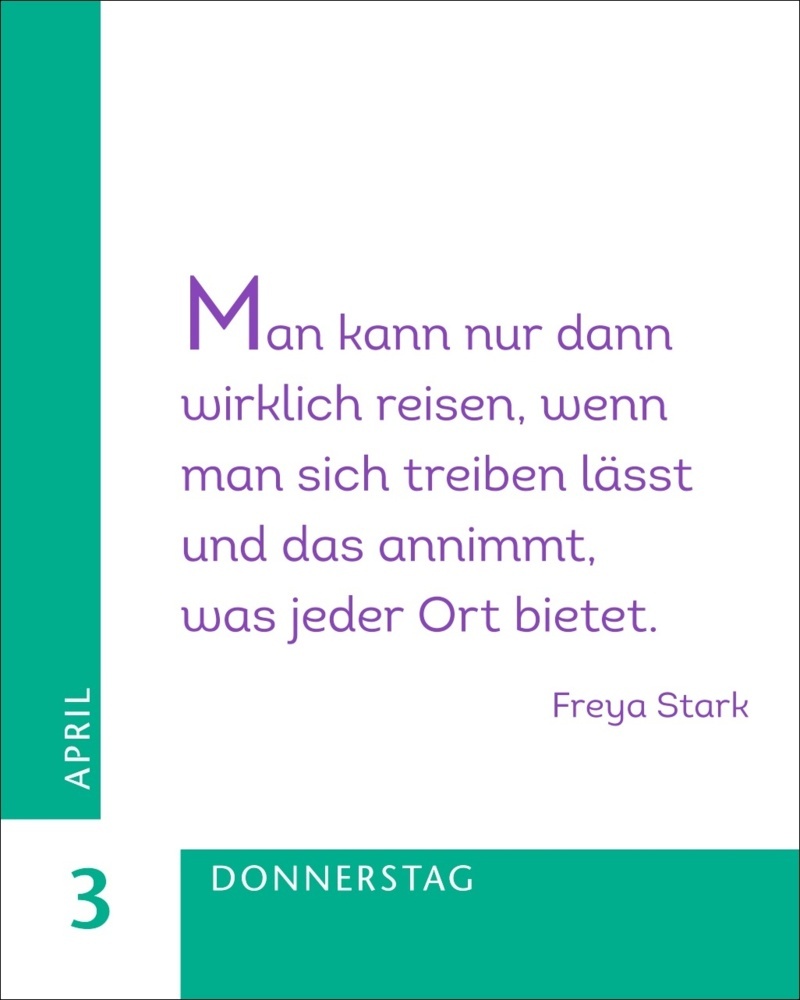 Bild: 9783840032240 | 365 Zitate von Frauen Mini-Geschenkkalender 2025 | Julia Linne | 2025