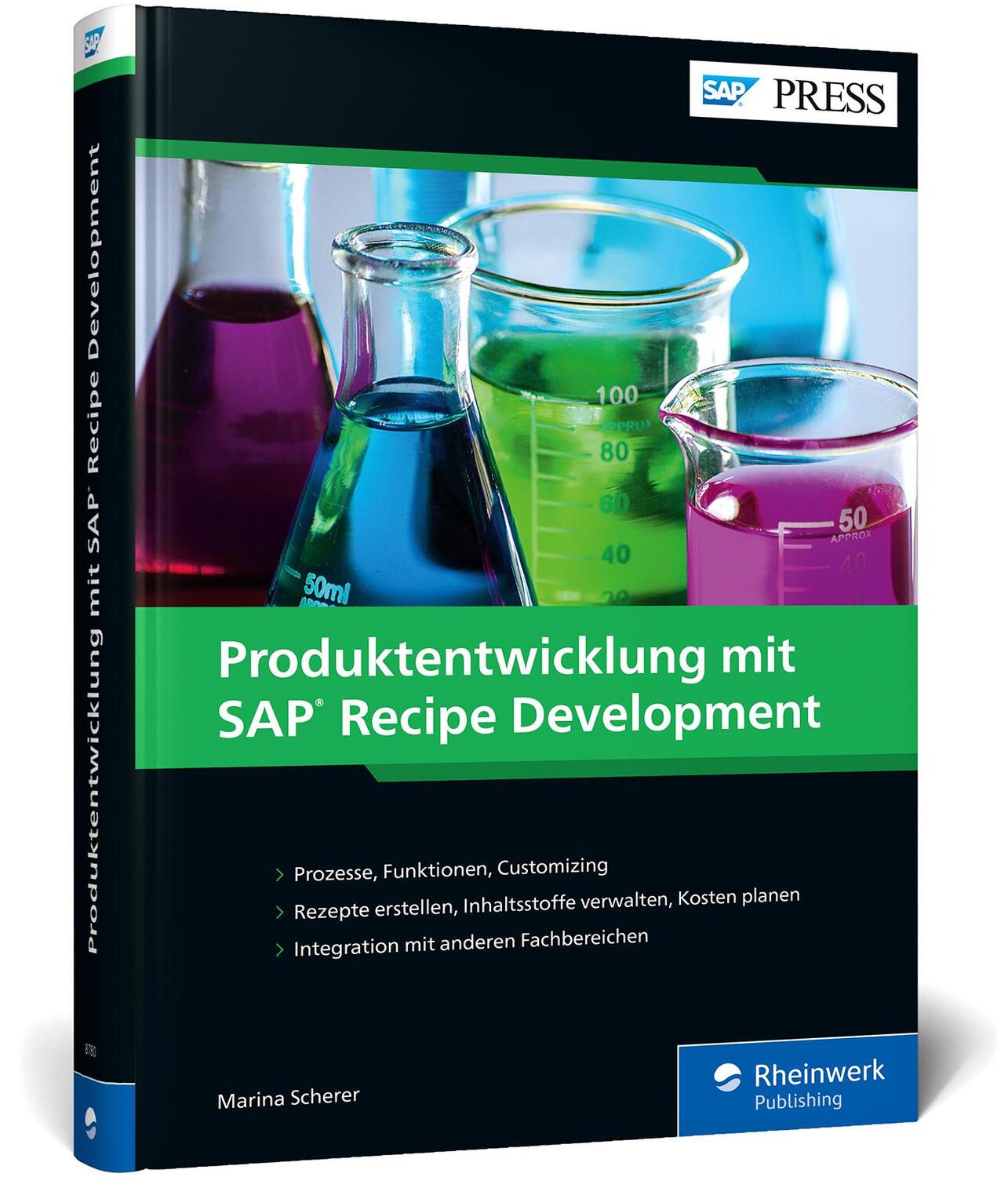 Cover: 9783836287807 | Produktentwicklung mit SAP Recipe Development | Marina Scherer | Buch