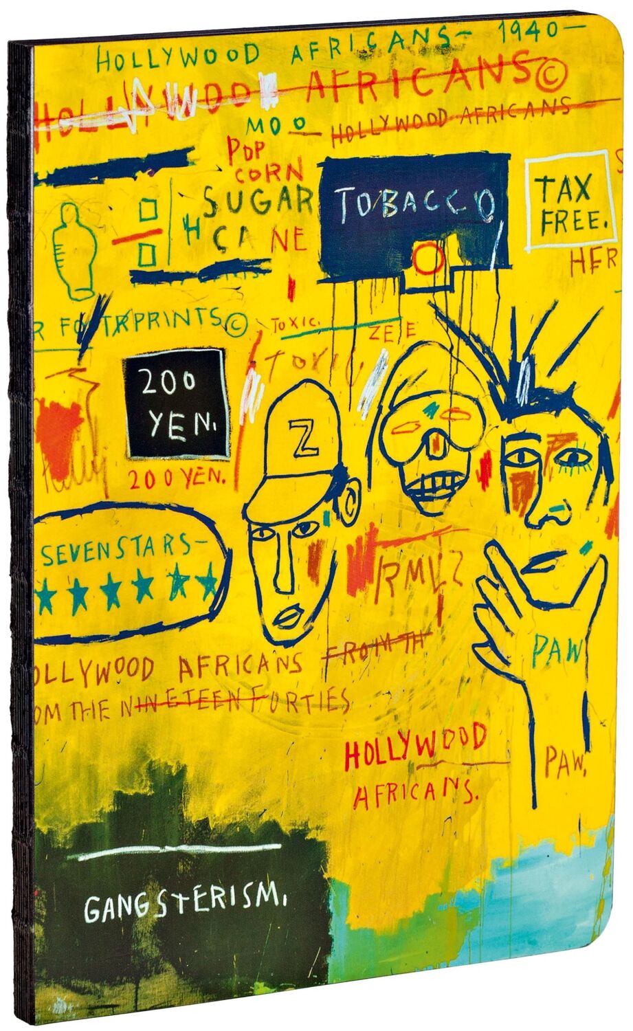 Cover: 9781623258481 | Hollywood Africans by Jean-Michel Basquiat A5 Notebook | Basquiat