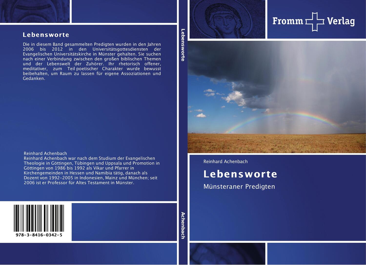 Cover: 9783841603425 | Lebensworte | Münsteraner Predigten | Reinhard Achenbach | Taschenbuch