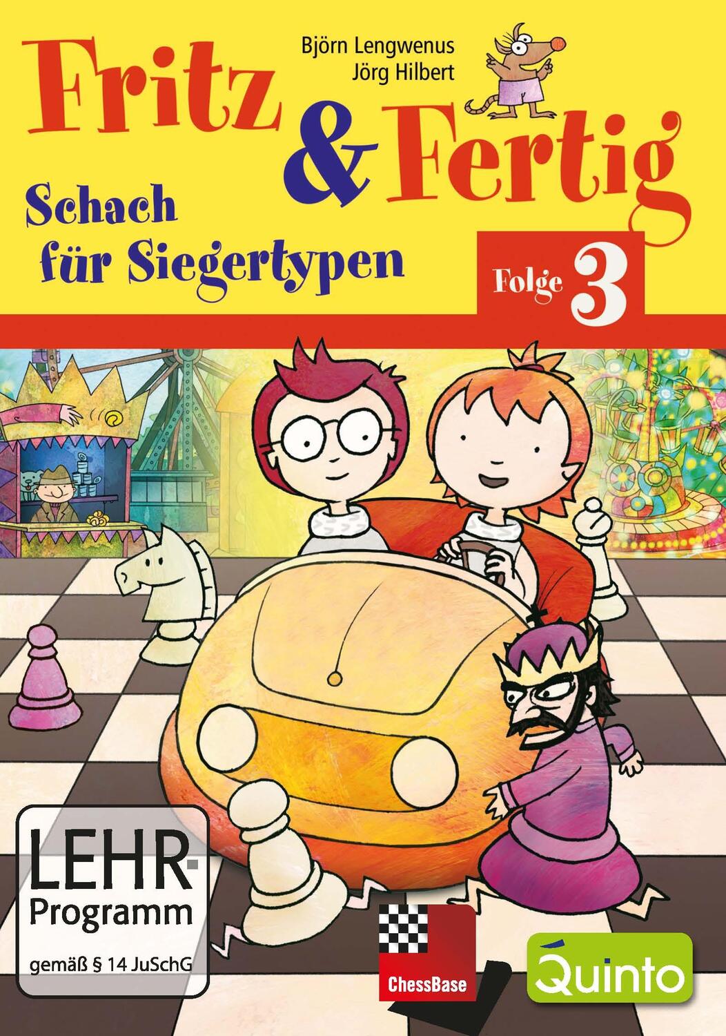 Cover: 9783866819412 | Fritz &amp; Fertig Folge 3 | Schach für Siegertypen | Jörg Hilbert (u. a.)