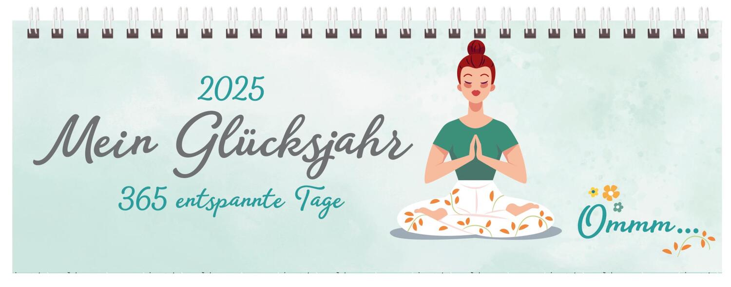 Cover: 9783731882114 | Tischkalender Mein Glücksjahr 2025 quer | Verlag Korsch | Kalender