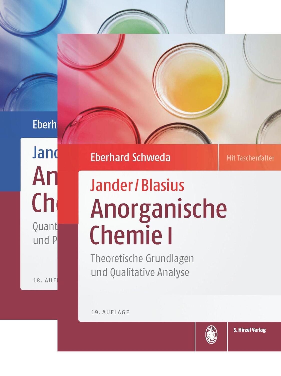 Cover: 9783777631868 | Package: Jander/Blasius, Anorganische Chemie I (19.A.) + II (18.A.)