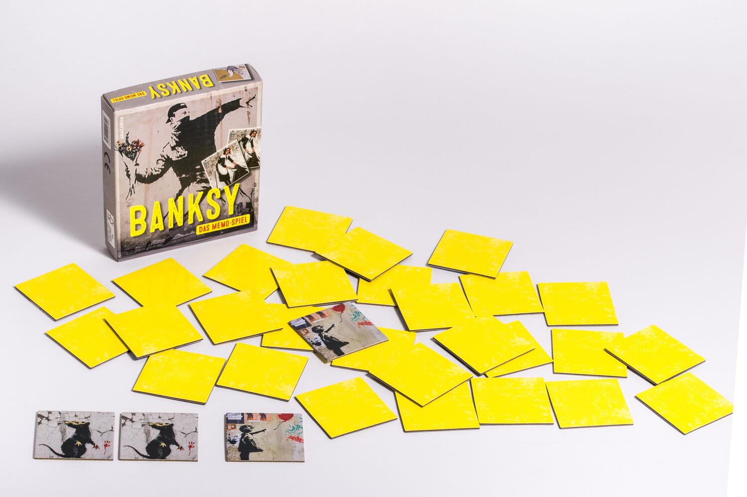 Bild: 4250940200039 | Banksy - Das Memo-Spiel | Memo-Spiel mit 40 Spielkarten im Spielkarton