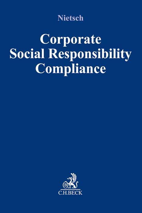 Cover: 9783406761461 | Corporate Social Responsibility Compliance | Michael Nietsch | Buch
