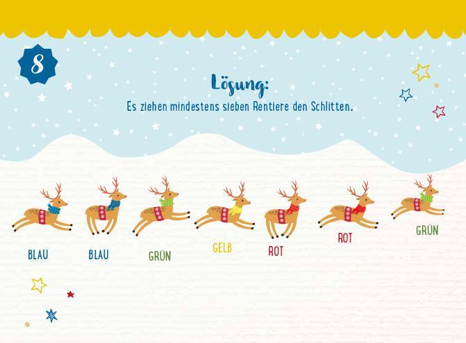 Bild: 9783780613646 | 24 wunderbare Weihnachtsrätsel | Katharina Wilhelm | Kalender | 48 S.