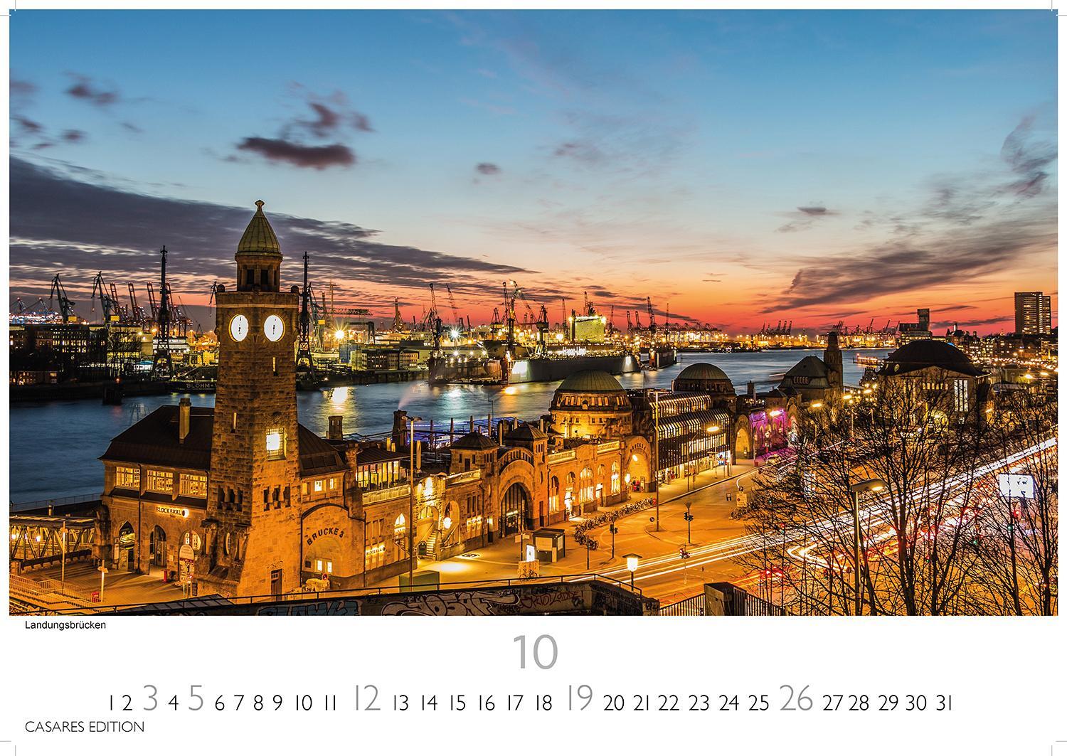 Bild: 9781835242971 | Hamburg 2025 S 24x35cm | Kalender | 14 S. | Deutsch | 2025