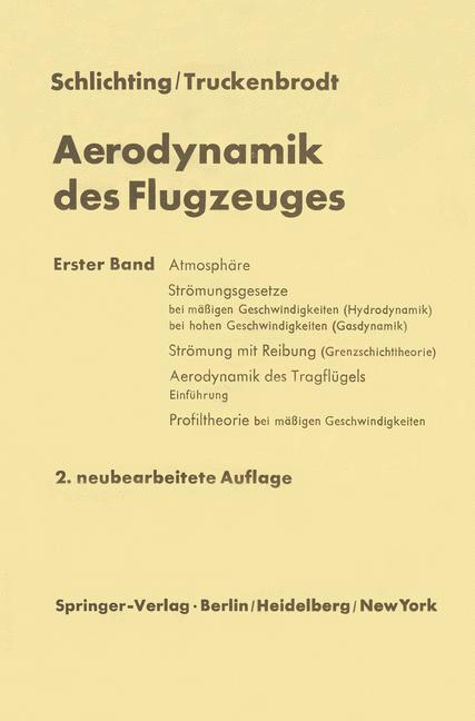 Cover: 9783642960475 | Aerodynamik des Flugzeuges | Erich A. Truckenbrodt (u. a.) | Buch