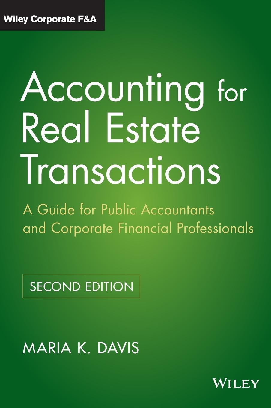 Cover: 9780470603383 | Accounting for Real Estate Transactions | Maria K. Davis | Buch | 2011