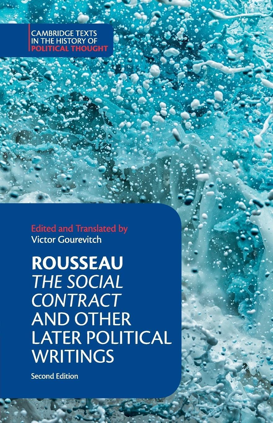 Cover: 9781316605448 | Rousseau | The Social Contract and Other Later Political Writings