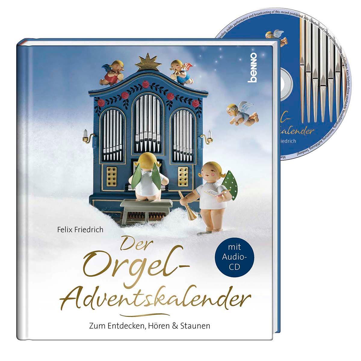 Cover: 9783746261959 | Der Orgel-Adventskalender | zum Entdecken, Hören und Staunen | Buch