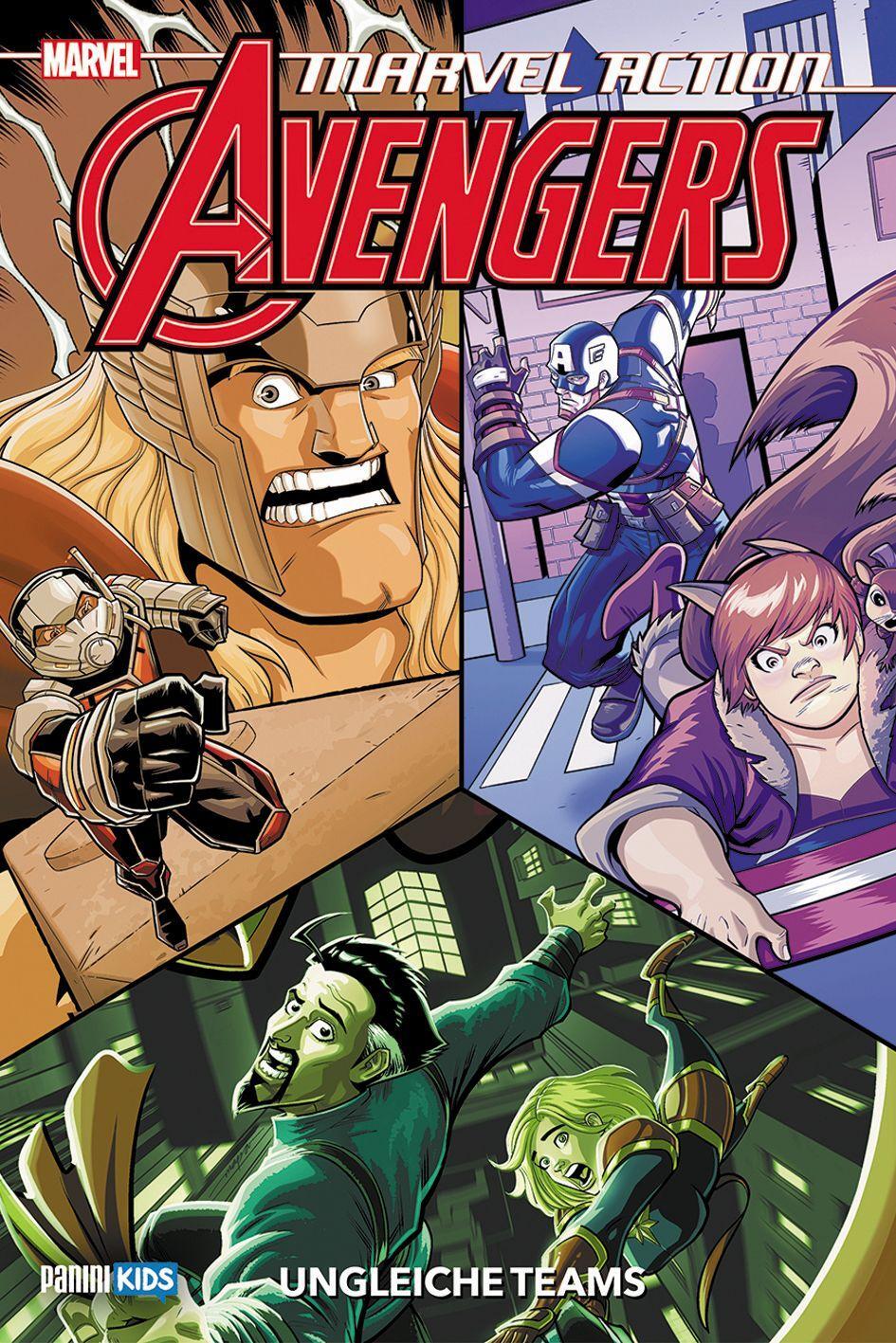 Cover: 9783741625626 | Marvel Action: Avengers | Bd. 5: Ungleiche Teams | Katie Cook (u. a.)