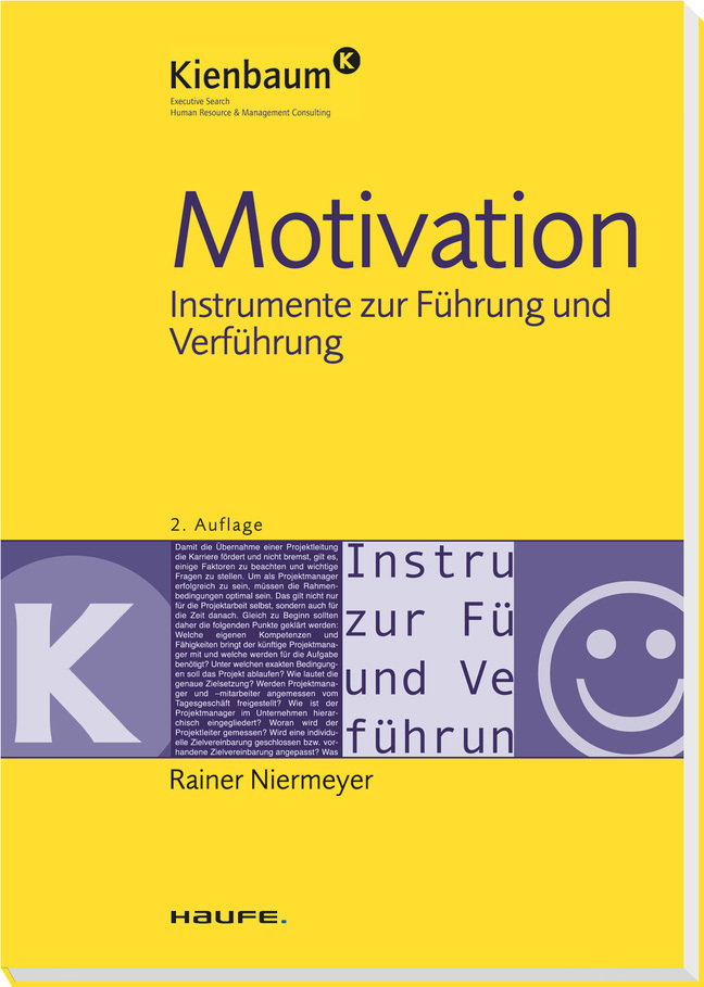 Cover: 9783448078435 | Motivation | Instrumente zur Führung und Verführung | Rainer Niermeyer