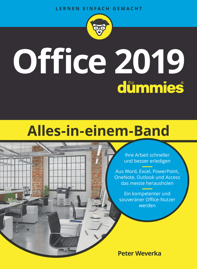 Cover: 9783527715497 | Office 2019 Alles-in-einem-Band für Dummies | Peter Weverka | Buch