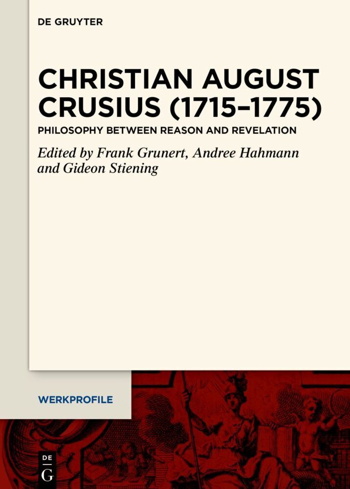 Cover: 9783110645811 | Christian August Crusius (1715-1775) | Frank Grunert (u. a.) | Buch