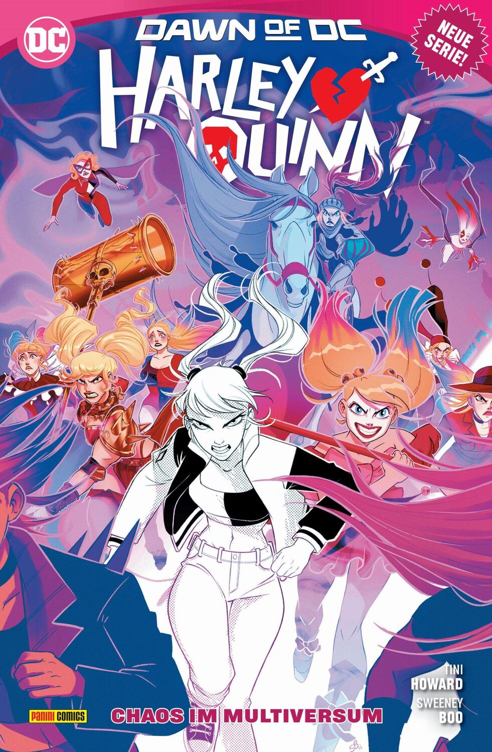 Cover: 9783741639975 | Harley Quinn | Bd. 2 (4. Serie): Chaos im Multiversum | Howard (u. a.)