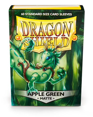 Cover: 5706569112189 | DS60 Matte - Apple Green | DragonShield | deutsch | Dragon Shield!