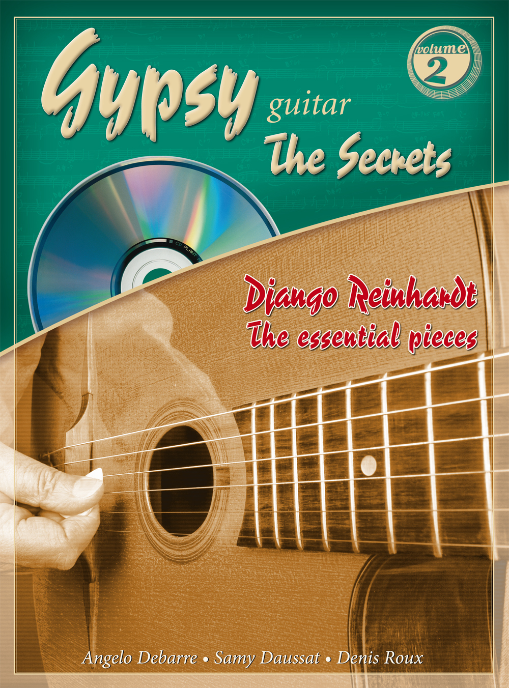 Cover: 9790707006467 | Gypsy Guitar The Secrets 2 | Denis Roux | Buch + CD