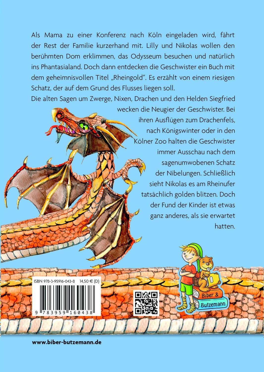 Rückseite: 9783959160438 | Abenteuer in Köln und auf dem Drachenfels | Ira Lenz | Buch | Deutsch