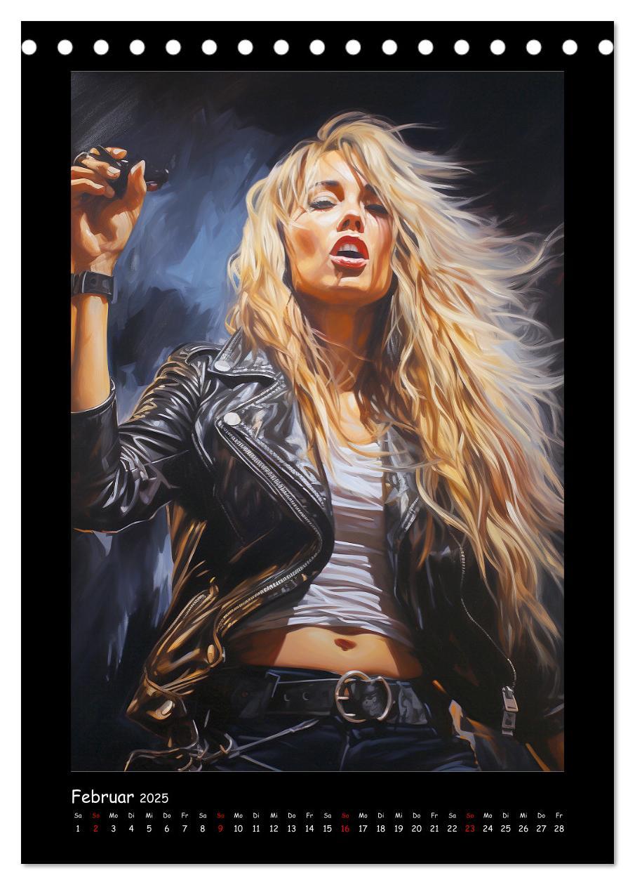 Bild: 9783435863976 | Heavy Metal-Queens. Wilde Rock- und Metal-Girl Paintings...