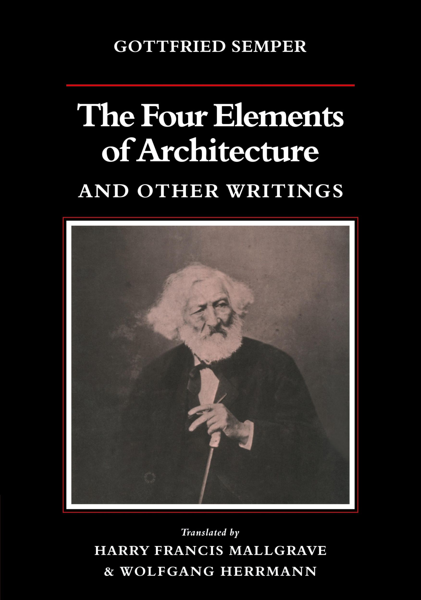 Cover: 9780521180863 | The Four Elements of Architecture and Other Writings | Semper (u. a.)