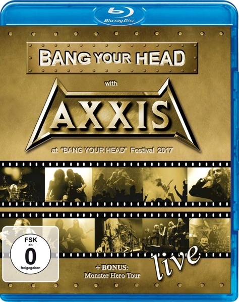 Cover: 4046661625790 | Bang Your Head With Axxis (BluRay) | Axxis | Blu-ray Disc | Blu-ray