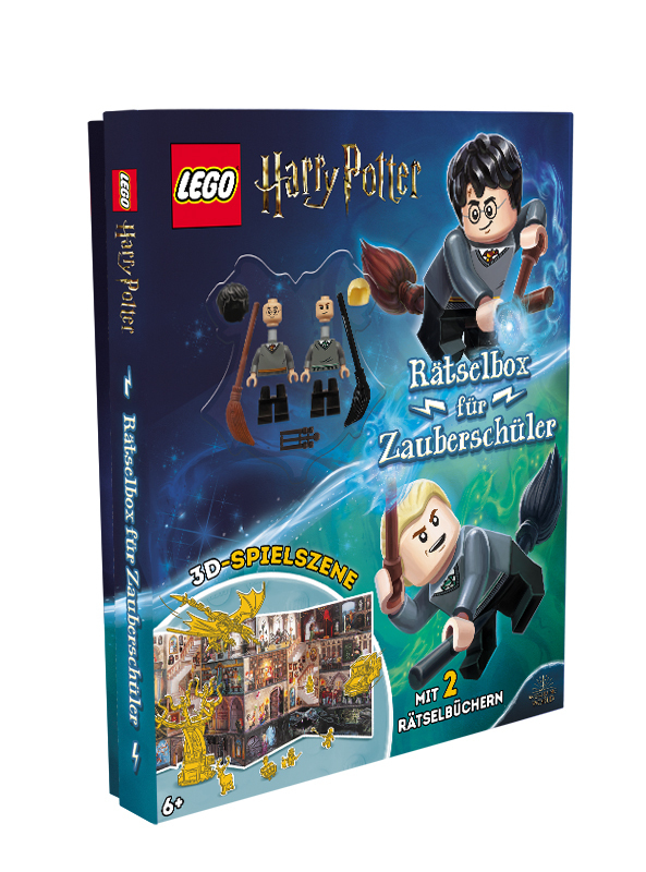 Cover: 9783960804642 | LEGO Harry Potter - Rätselbox für Zauberschüler, m. Minifiguren...