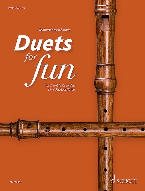 Cover: 9783795700768 | Duets for fun: Treble Recorder | Elisabeth Kretschmann | Englisch