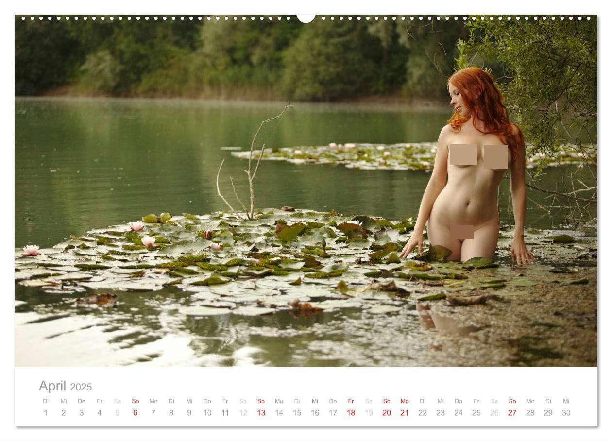 Bild: 9783435539567 | Wasser und Nymphen - Akt am Wasser (Wandkalender 2025 DIN A2 quer),...