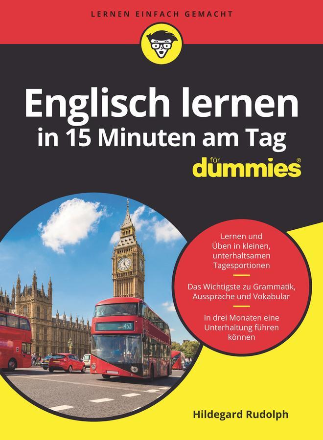 Cover: 9783527719822 | Englisch lernen in 15 Minuten am Tag für Dummies | Hildegard Rudolph