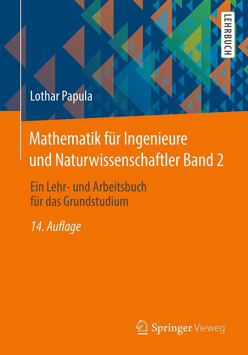 Cover: 9783658077891 | Mathematik für Ingenieure und Naturwissenschaftler 02 | Lothar Papula