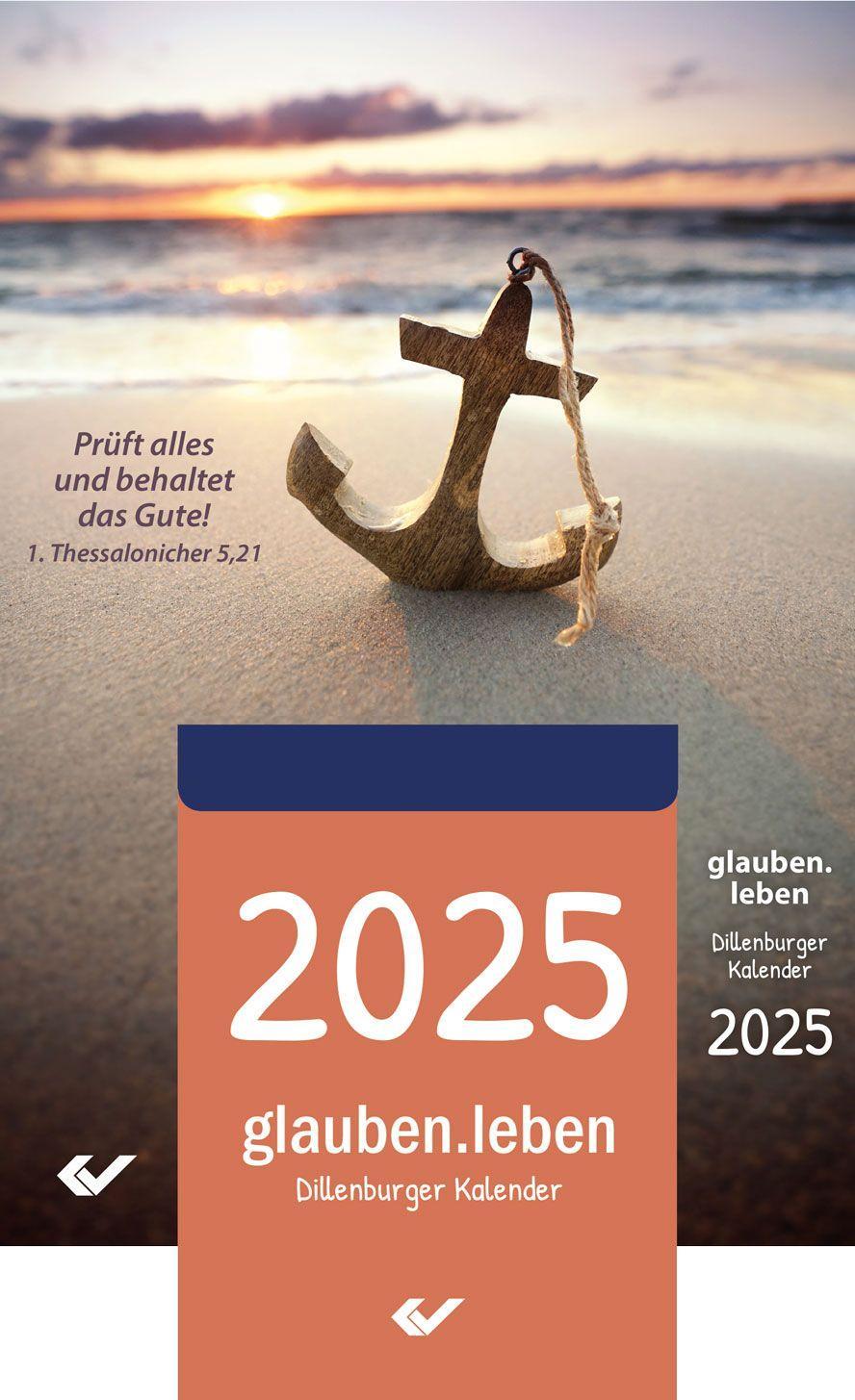 Cover: 9783863539573 | glauben.leben 2025 | Kalender | 392 S. | Deutsch | 2025