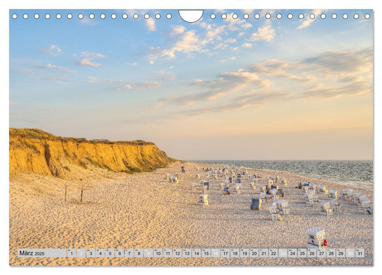 Bild: 9783383828522 | Wunderschönes Sylt - Perle der Nordsee (Wandkalender 2025 DIN A4...