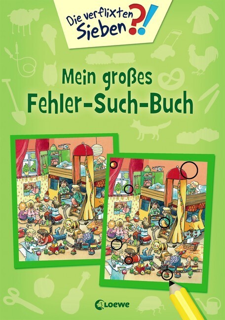 Cover: 9783785573068 | Die verflixten Sieben - Mein großes Fehler-Such-Buch | Wieker | Buch