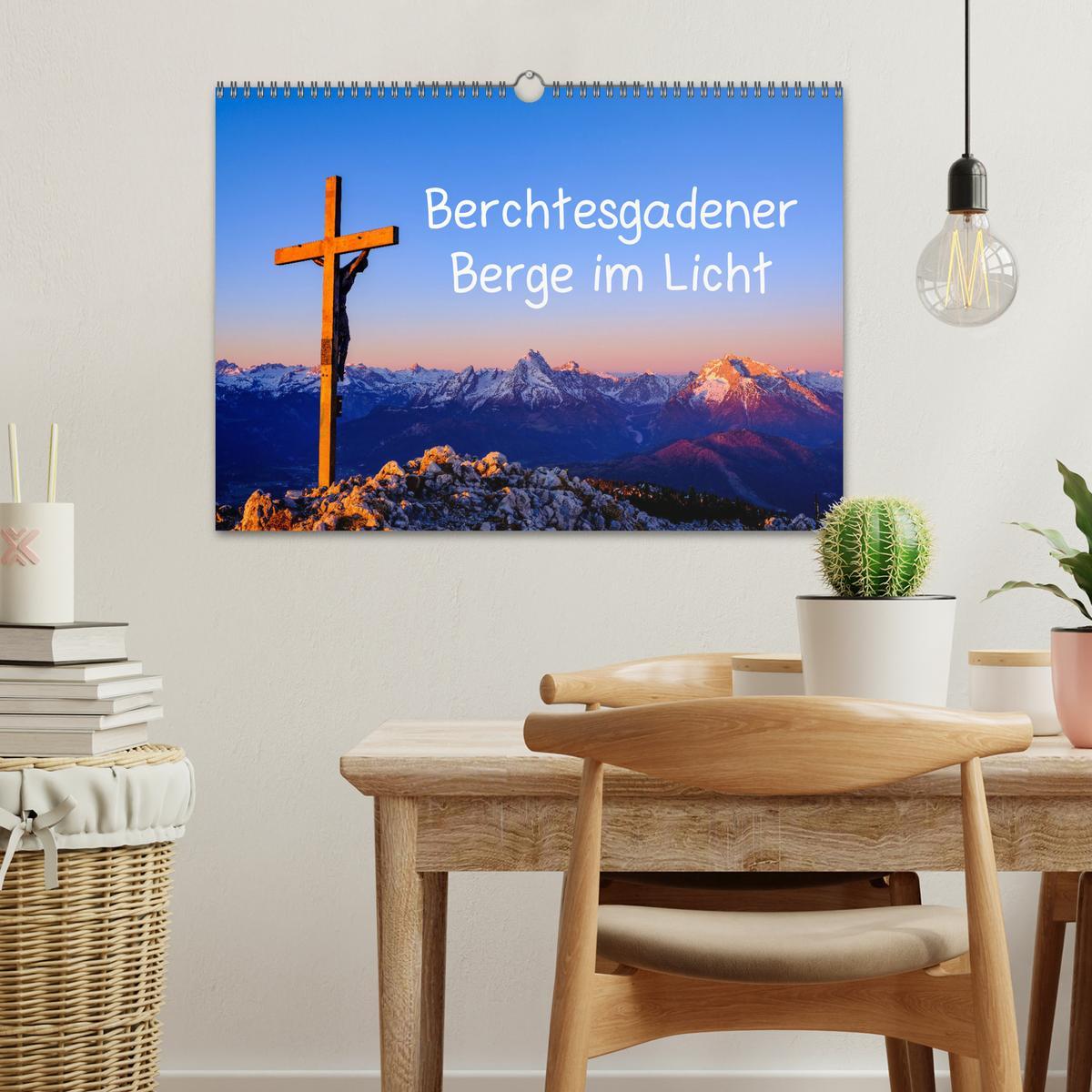 Bild: 9783435155118 | Berchtesgadener Berge im Licht (Wandkalender 2025 DIN A3 quer),...