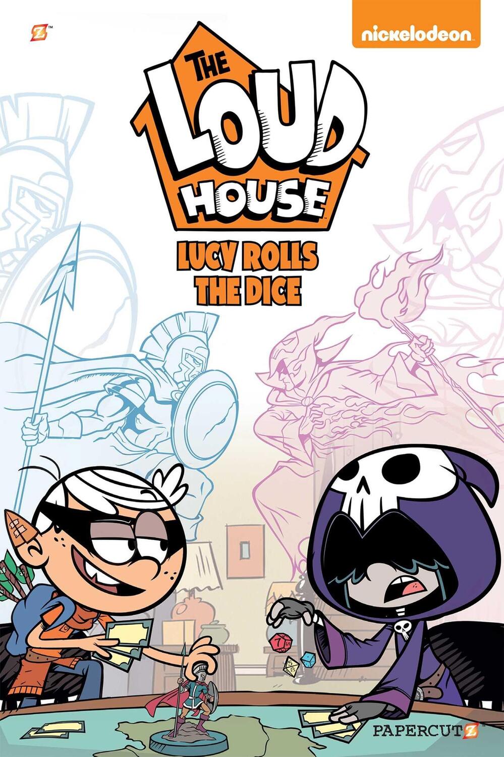 Cover: 9781545807057 | The Loud House #13: Lucy Rolls the Dice | The Loud House Creative Team