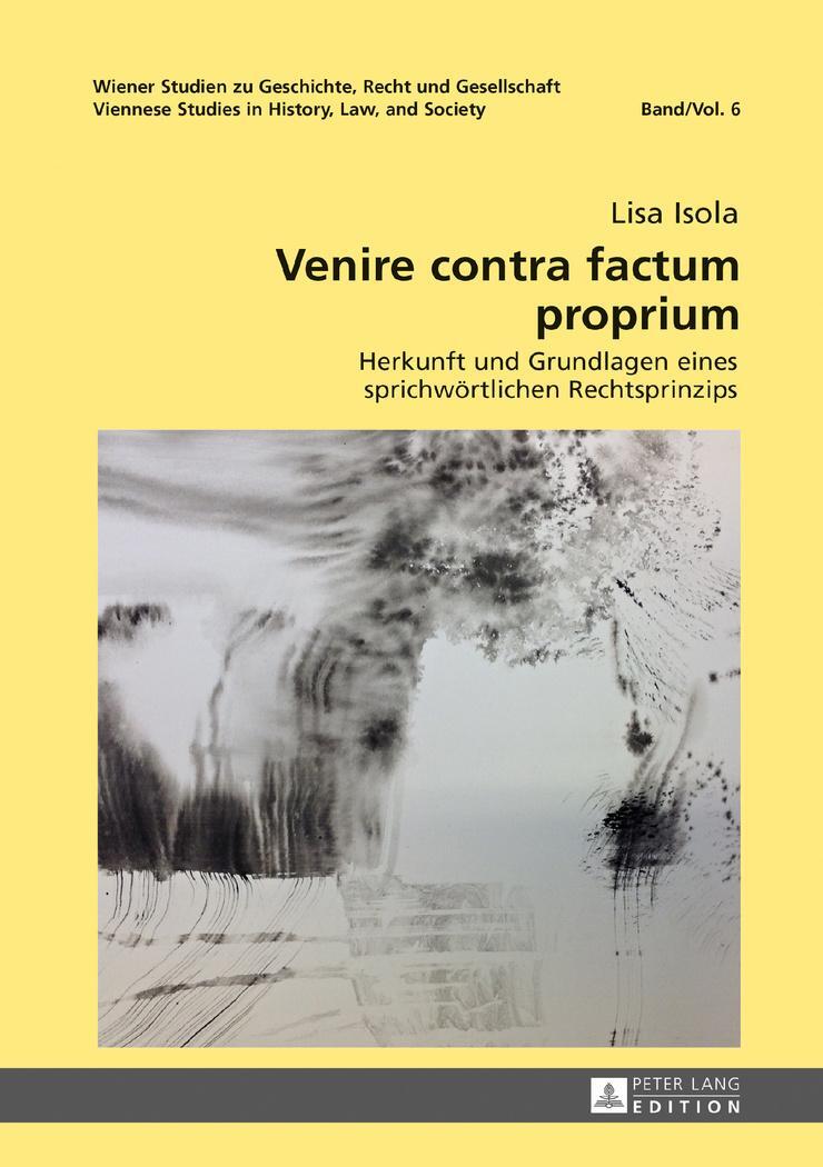 Cover: 9783631717141 | Venire contra factum proprium | Lisa Isola | Buch | Deutsch | 2017