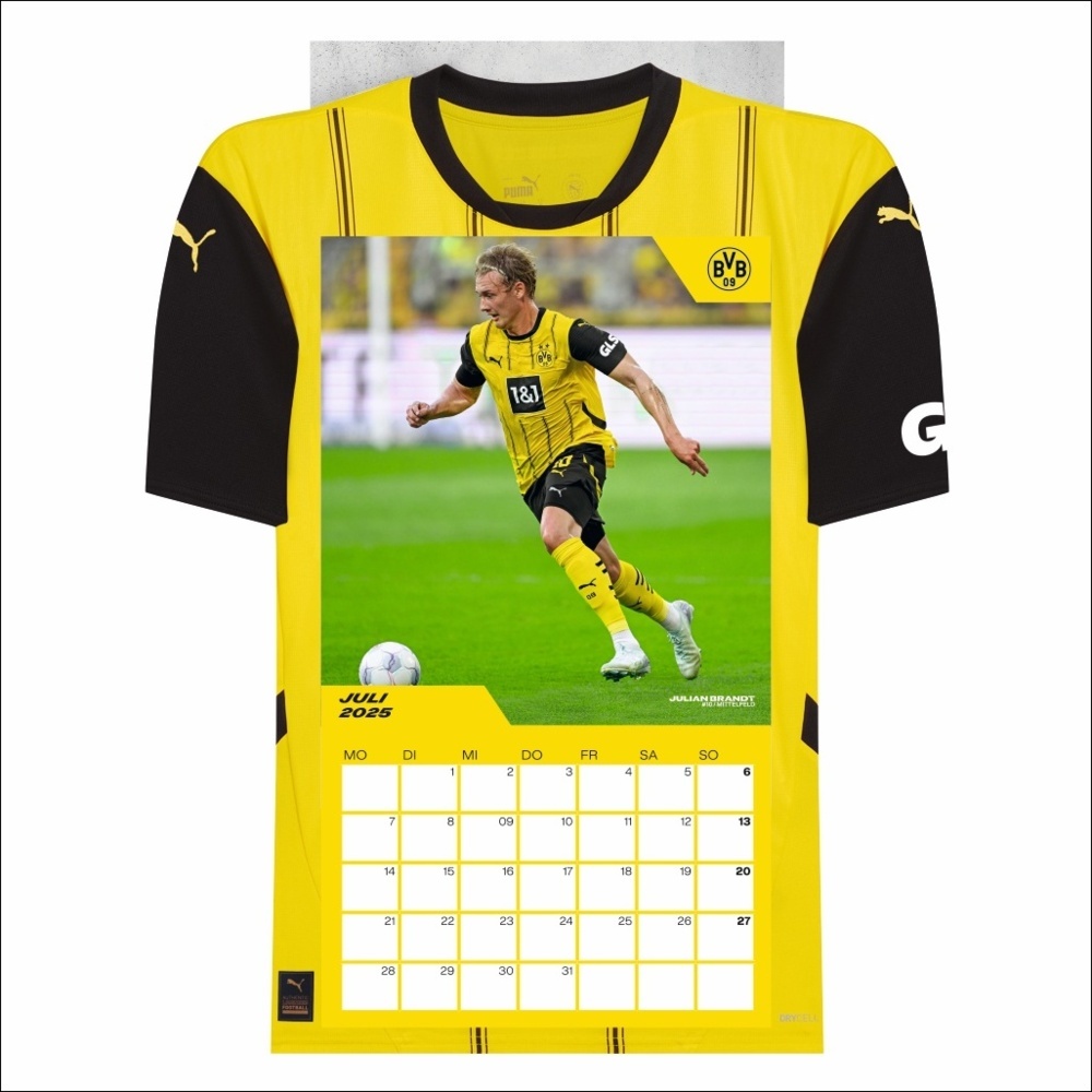 Bild: 9783756405442 | BVB Trikotkalender 2025 | Kalender | Spiralbindung | 14 S. | Deutsch