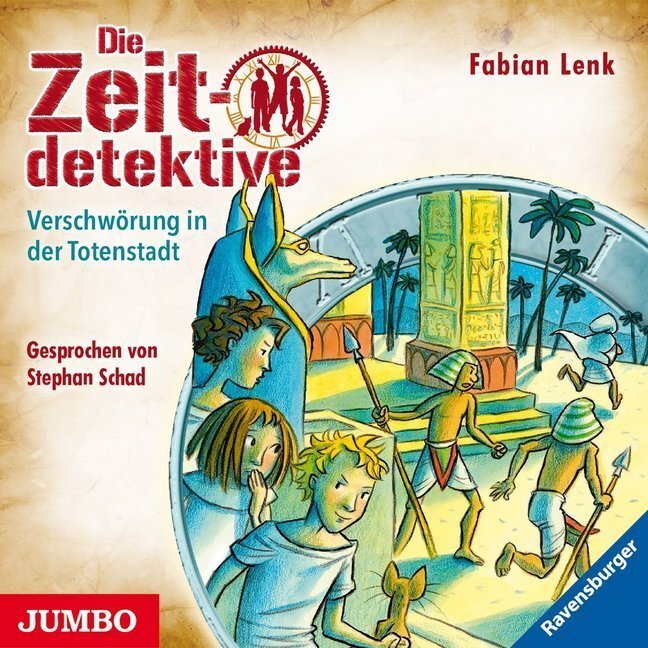 Cover: 9783833715099 | Die Zeitdetektive - Verschwörung in der Totenstadt, 1 Audio-CD | Lenk