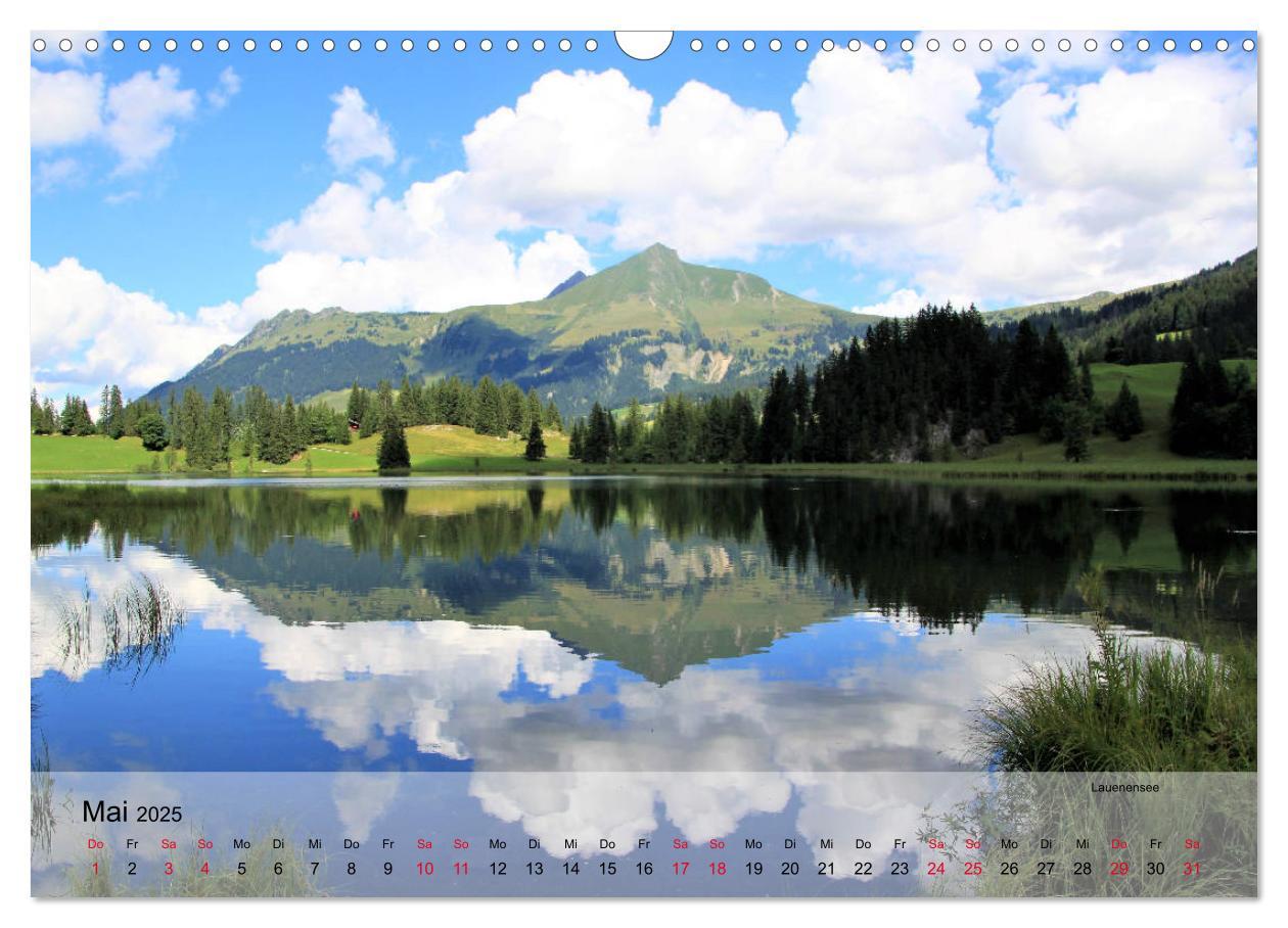 Bild: 9783435289967 | Saanenland. Ein Kalender aus dem Berner Oberland (Wandkalender 2025...