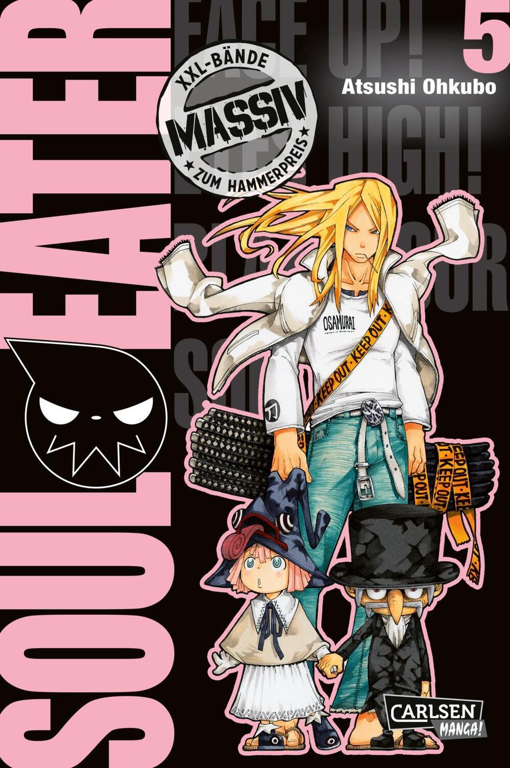 Cover: 9783551029652 | Soul Eater Massiv 5 | Düstere Manga Fantasy-Action im Sammelband